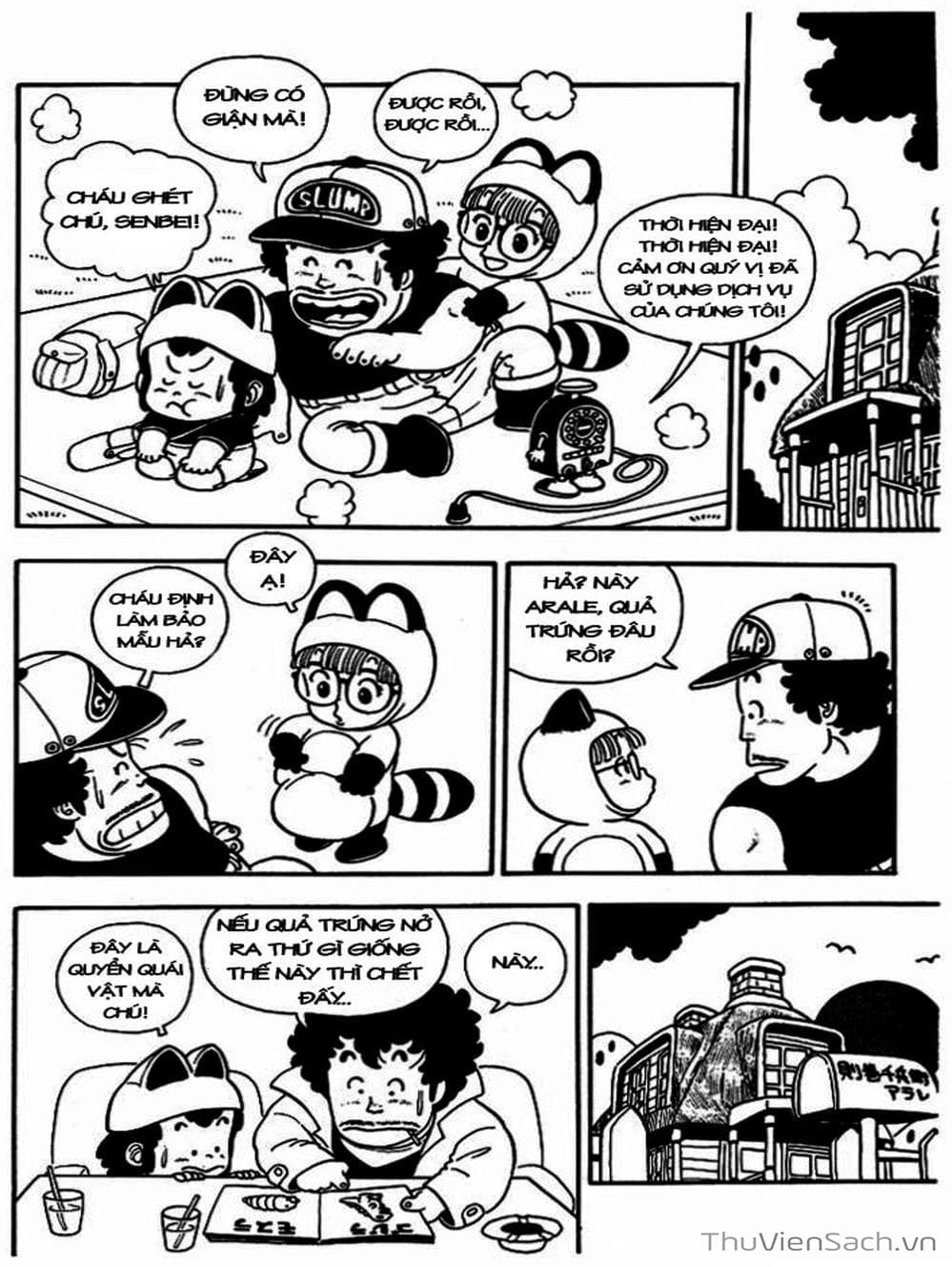 Truyện Tranh Tiến Sĩ Slump - Dr. Slump trang 4