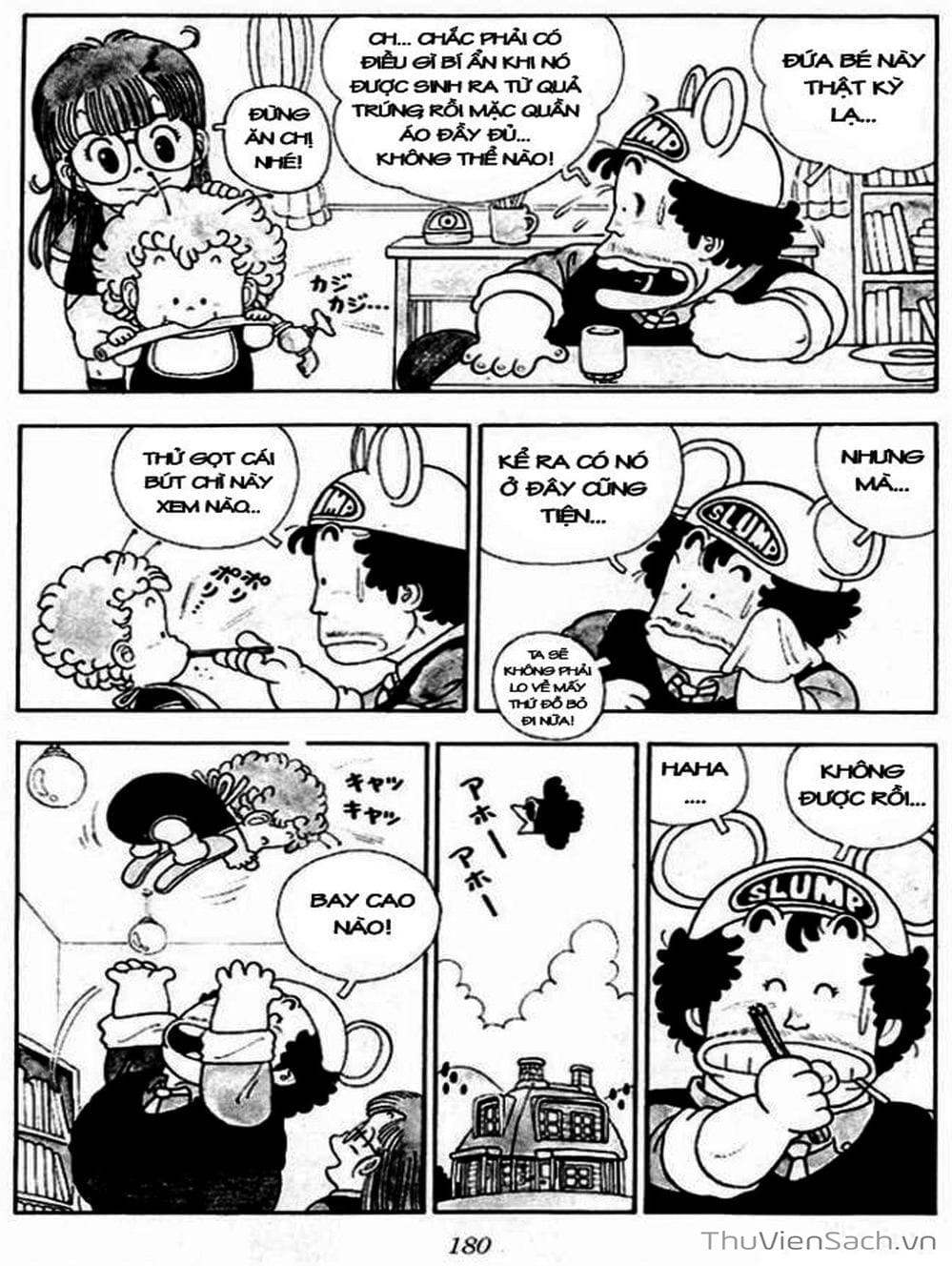 Truyện Tranh Tiến Sĩ Slump - Dr. Slump trang 4