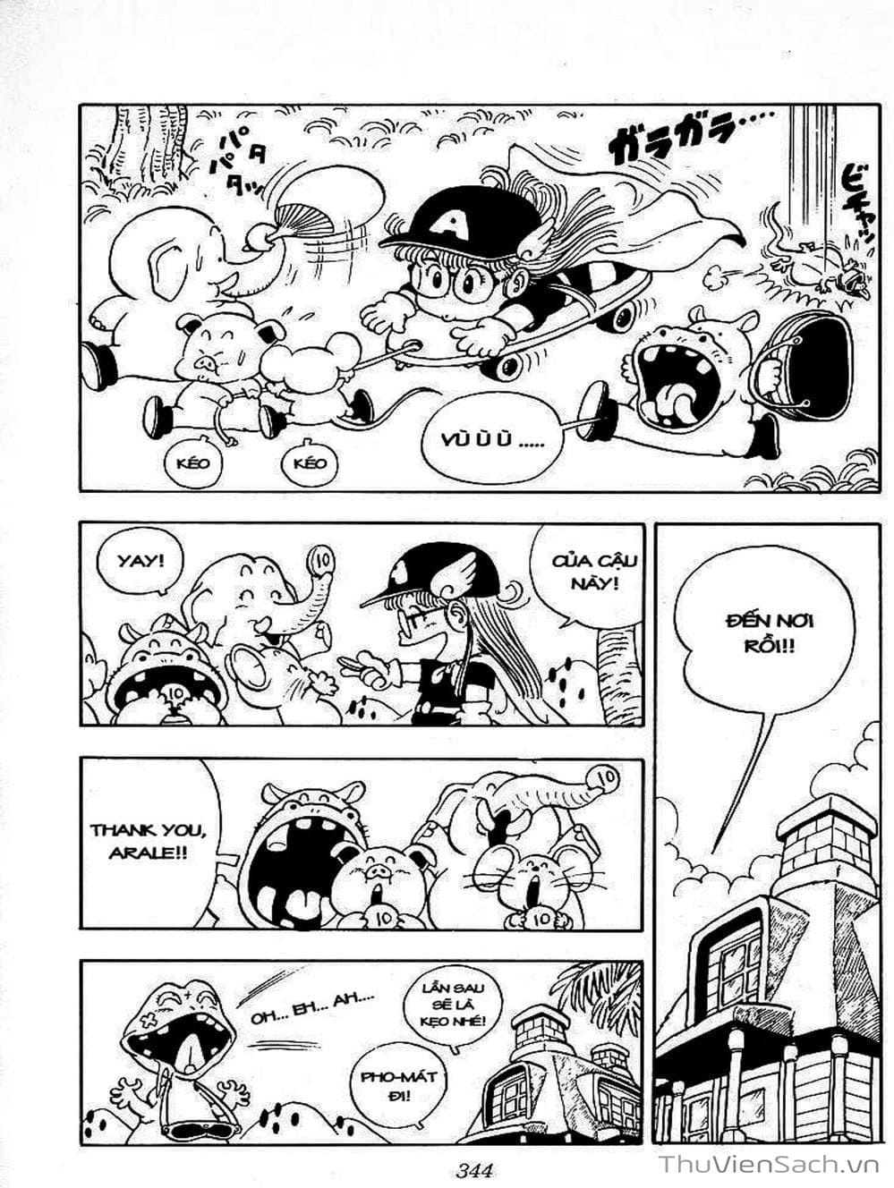 Truyện Tranh Tiến Sĩ Slump - Dr. Slump trang 4
