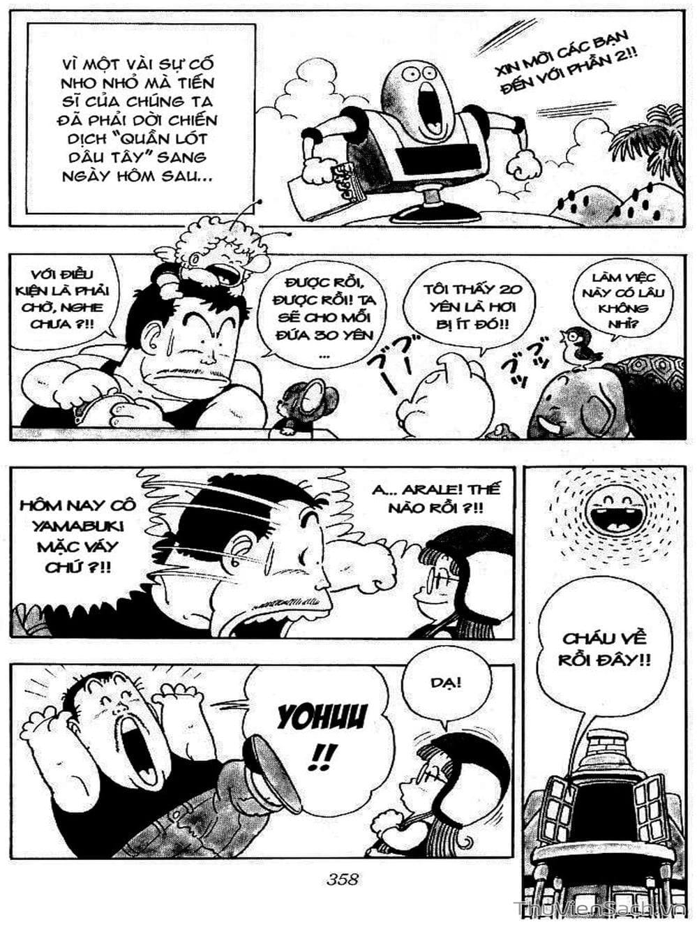 Truyện Tranh Tiến Sĩ Slump - Dr. Slump trang 4