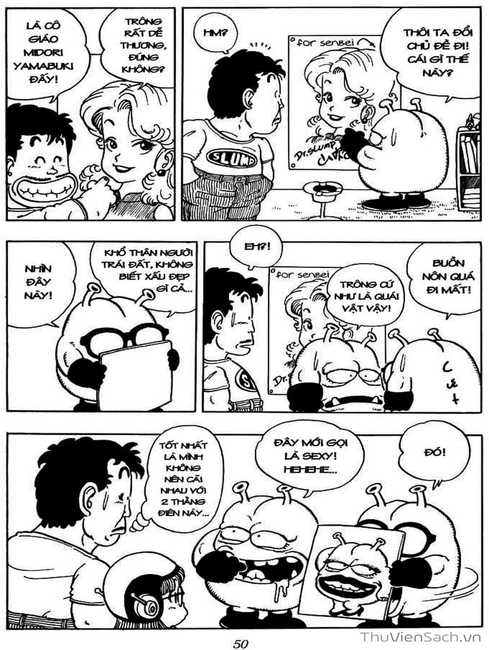 Truyện Tranh Tiến Sĩ Slump - Dr. Slump trang 4