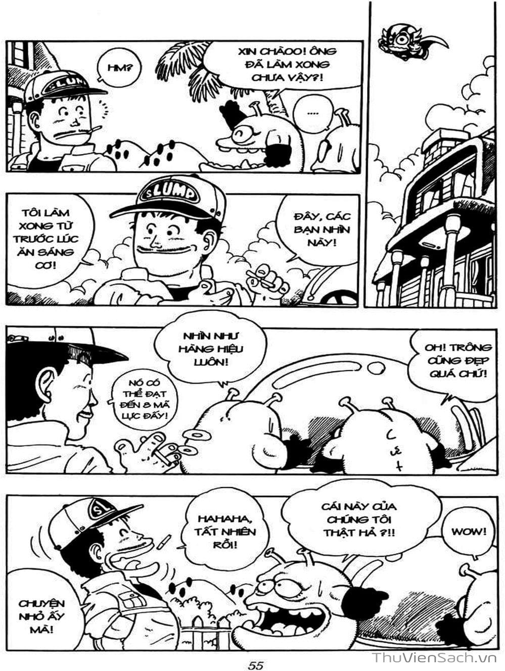 Truyện Tranh Tiến Sĩ Slump - Dr. Slump trang 4