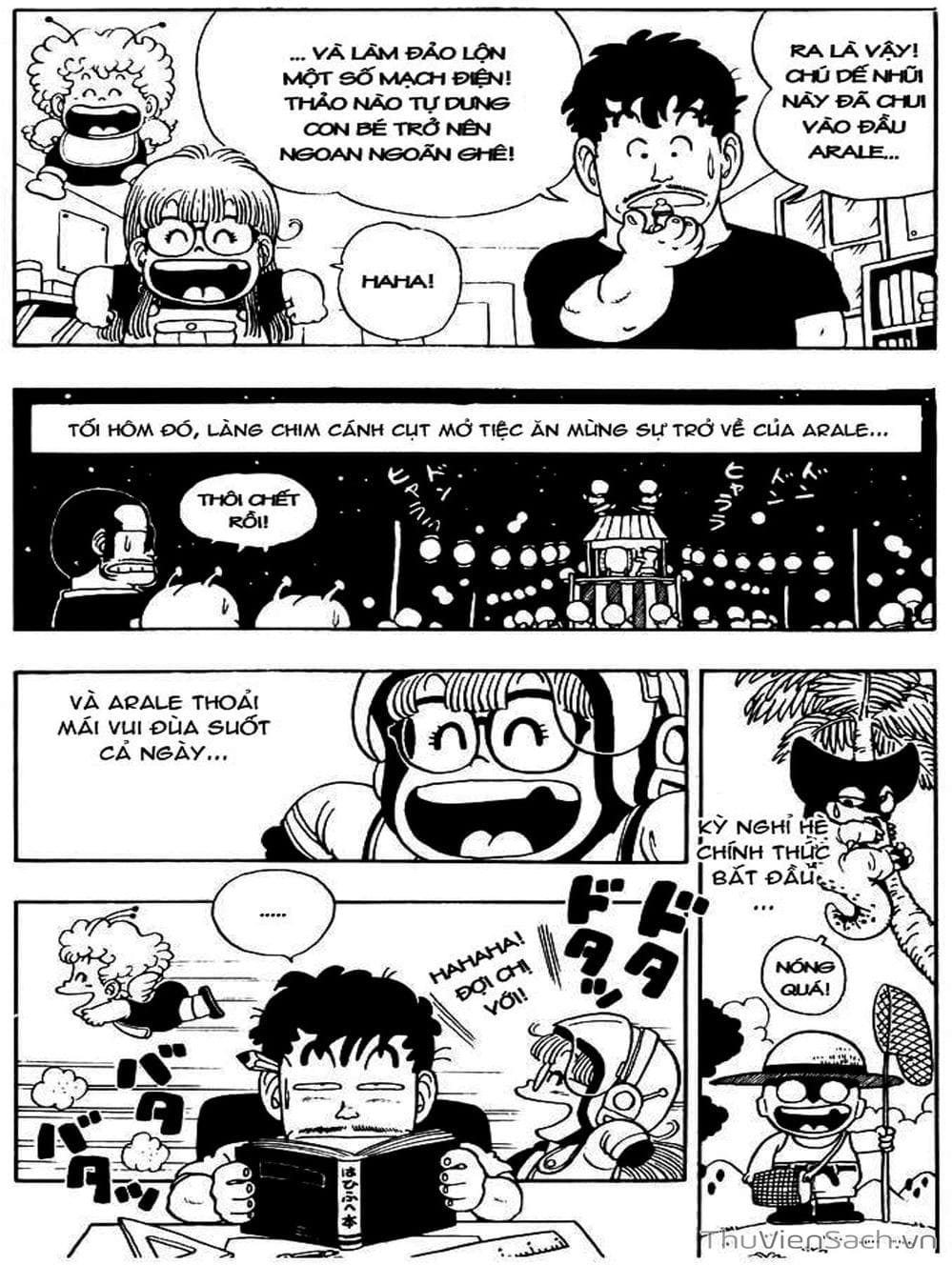 Truyện Tranh Tiến Sĩ Slump - Dr. Slump trang 4