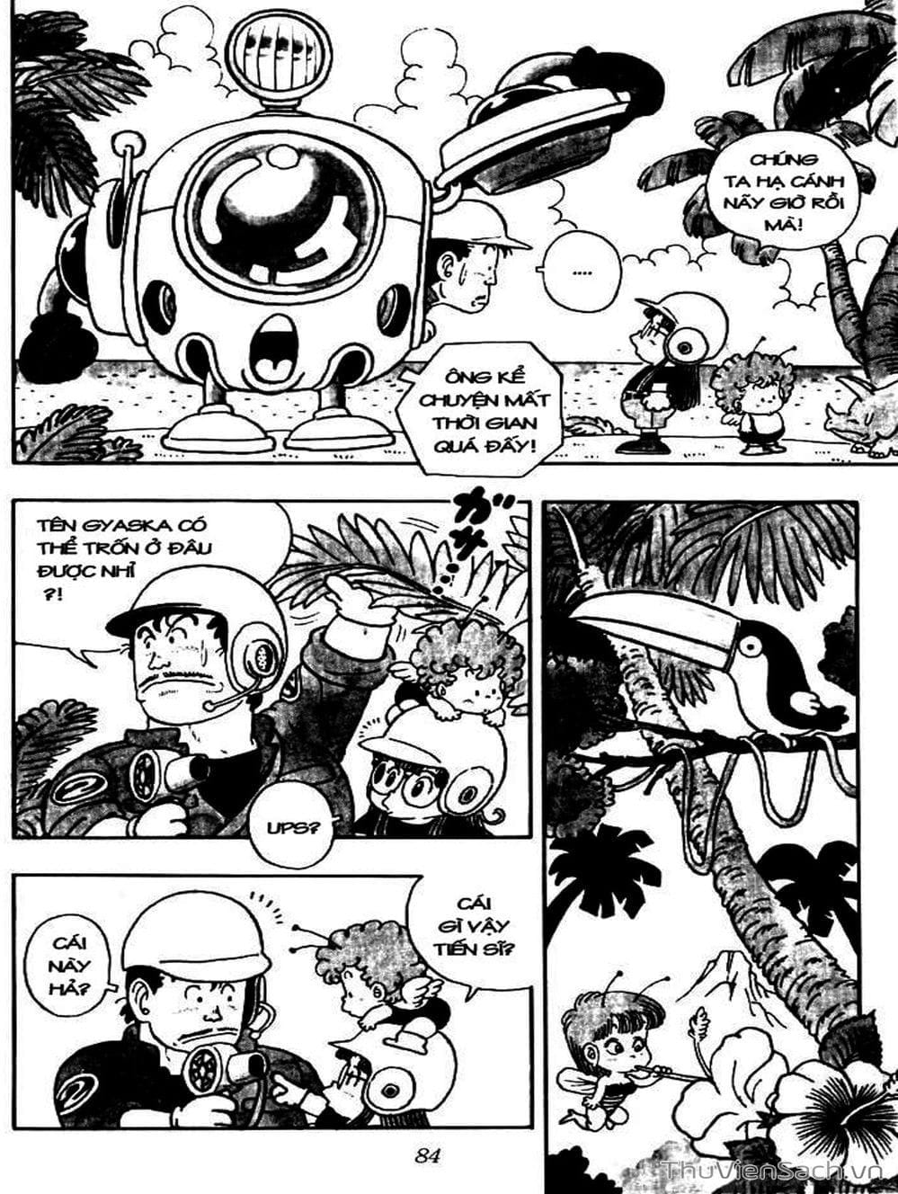 Truyện Tranh Tiến Sĩ Slump - Dr. Slump trang 4