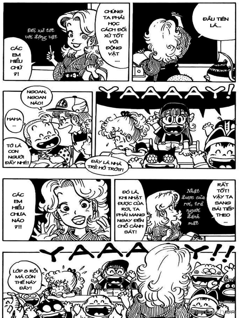 Truyện Tranh Tiến Sĩ Slump - Dr. Slump trang 4