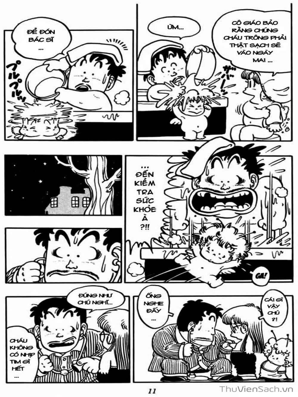 Truyện Tranh Tiến Sĩ Slump - Dr. Slump trang 4