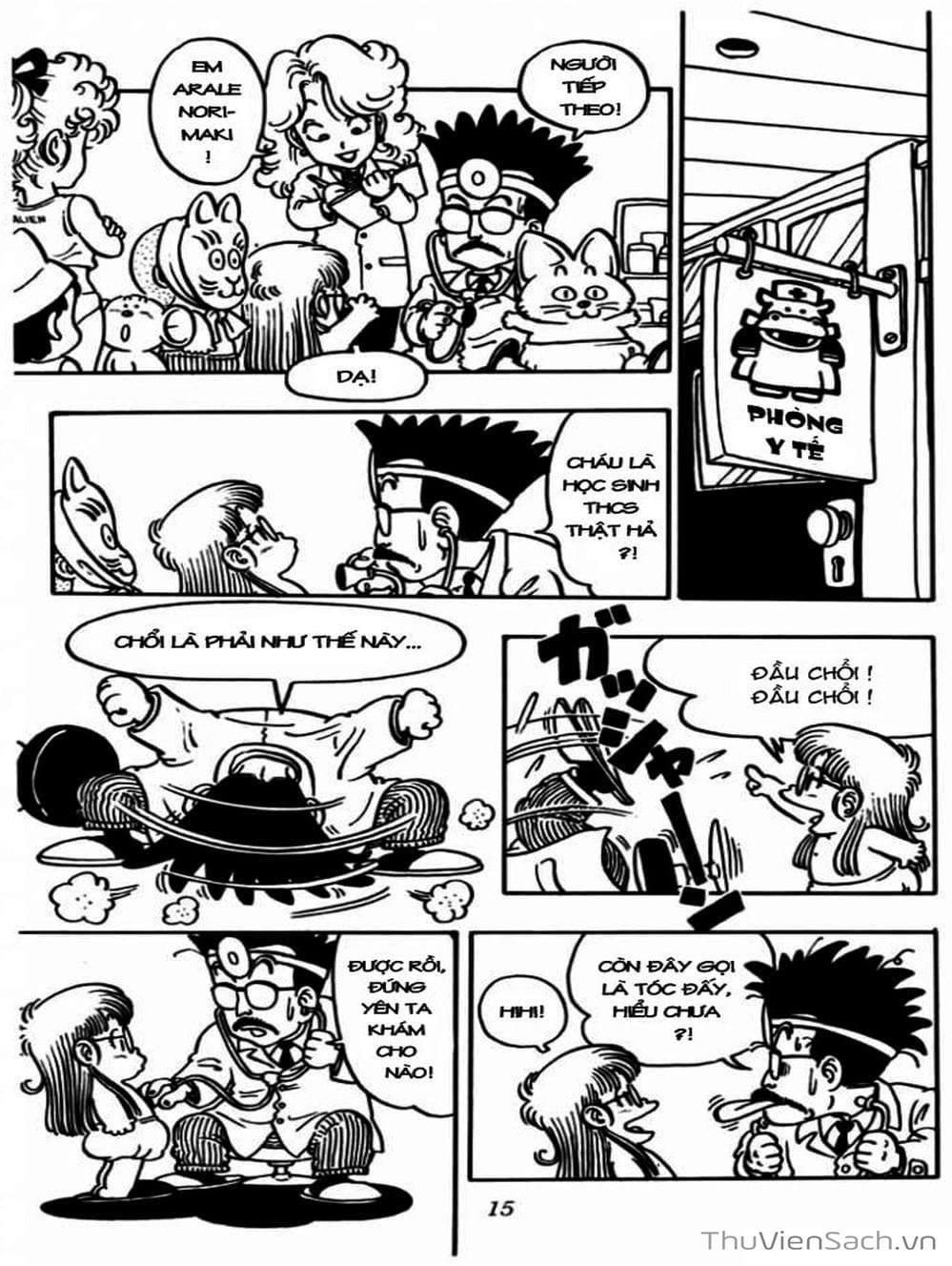 Truyện Tranh Tiến Sĩ Slump - Dr. Slump trang 4