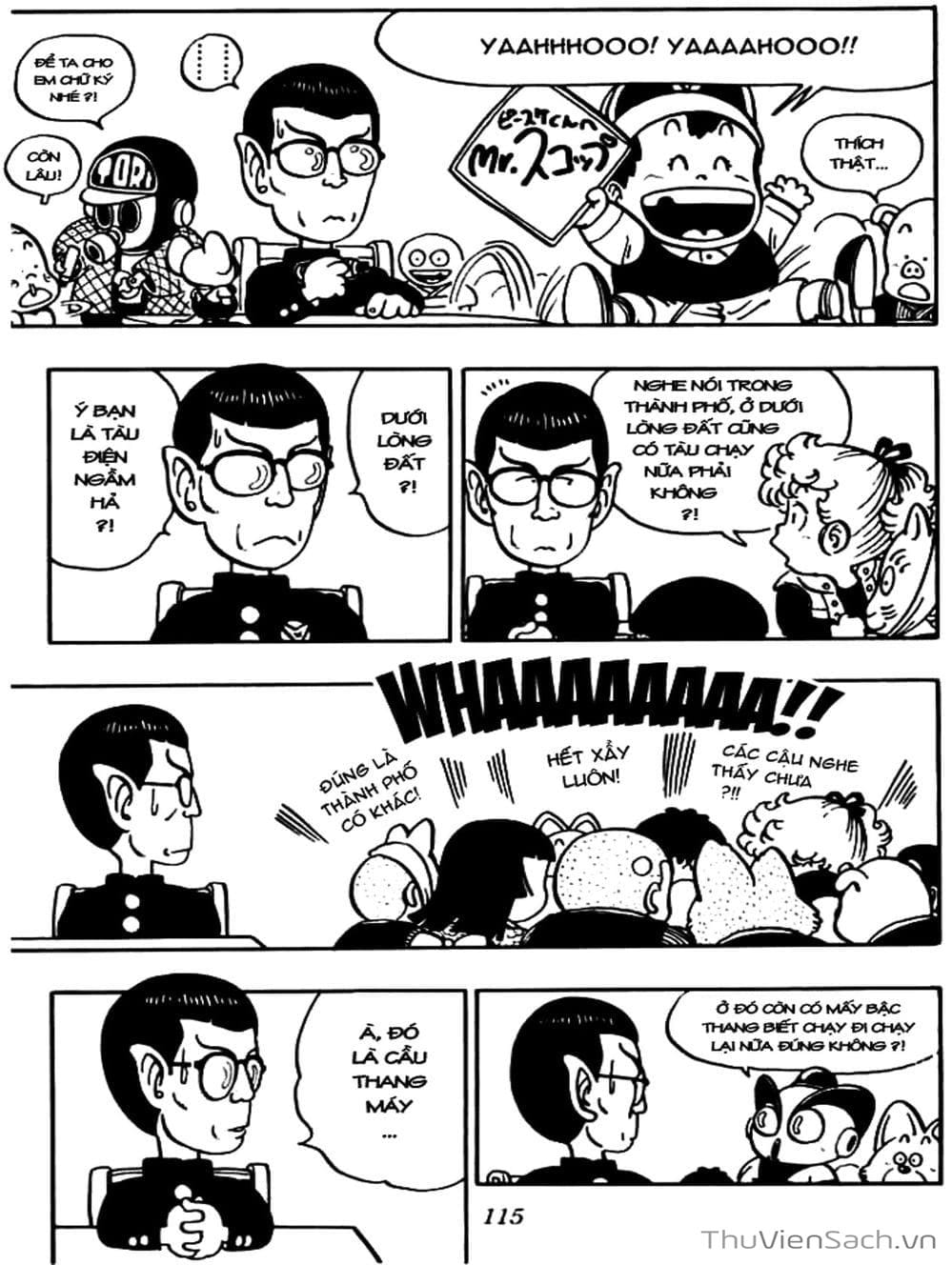 Truyện Tranh Tiến Sĩ Slump - Dr. Slump trang 4