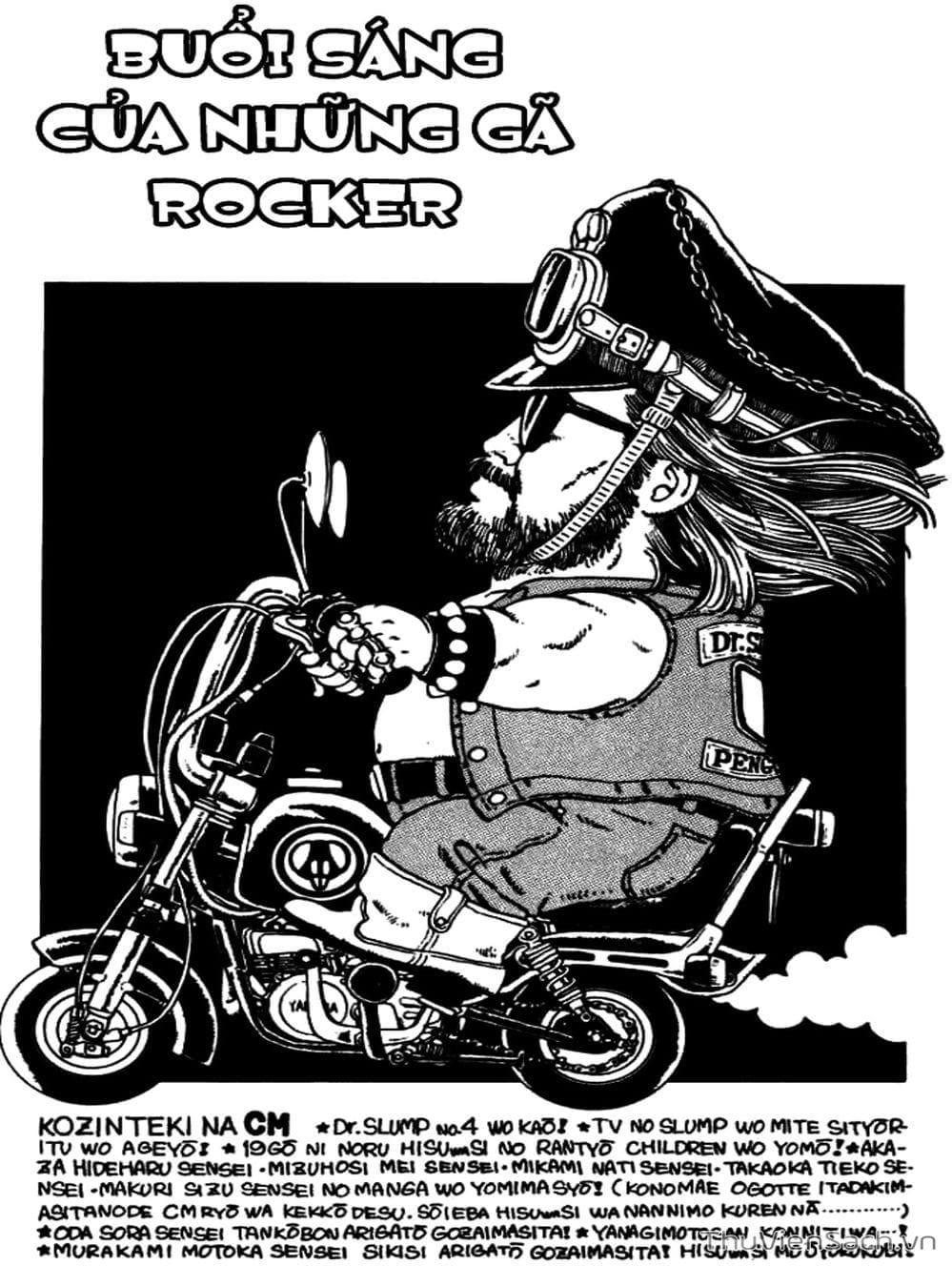 Truyện Tranh Tiến Sĩ Slump - Dr. Slump trang 4