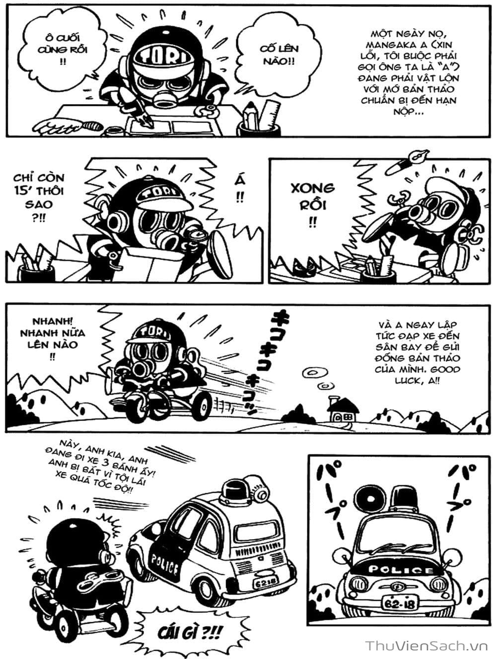 Truyện Tranh Tiến Sĩ Slump - Dr. Slump trang 4