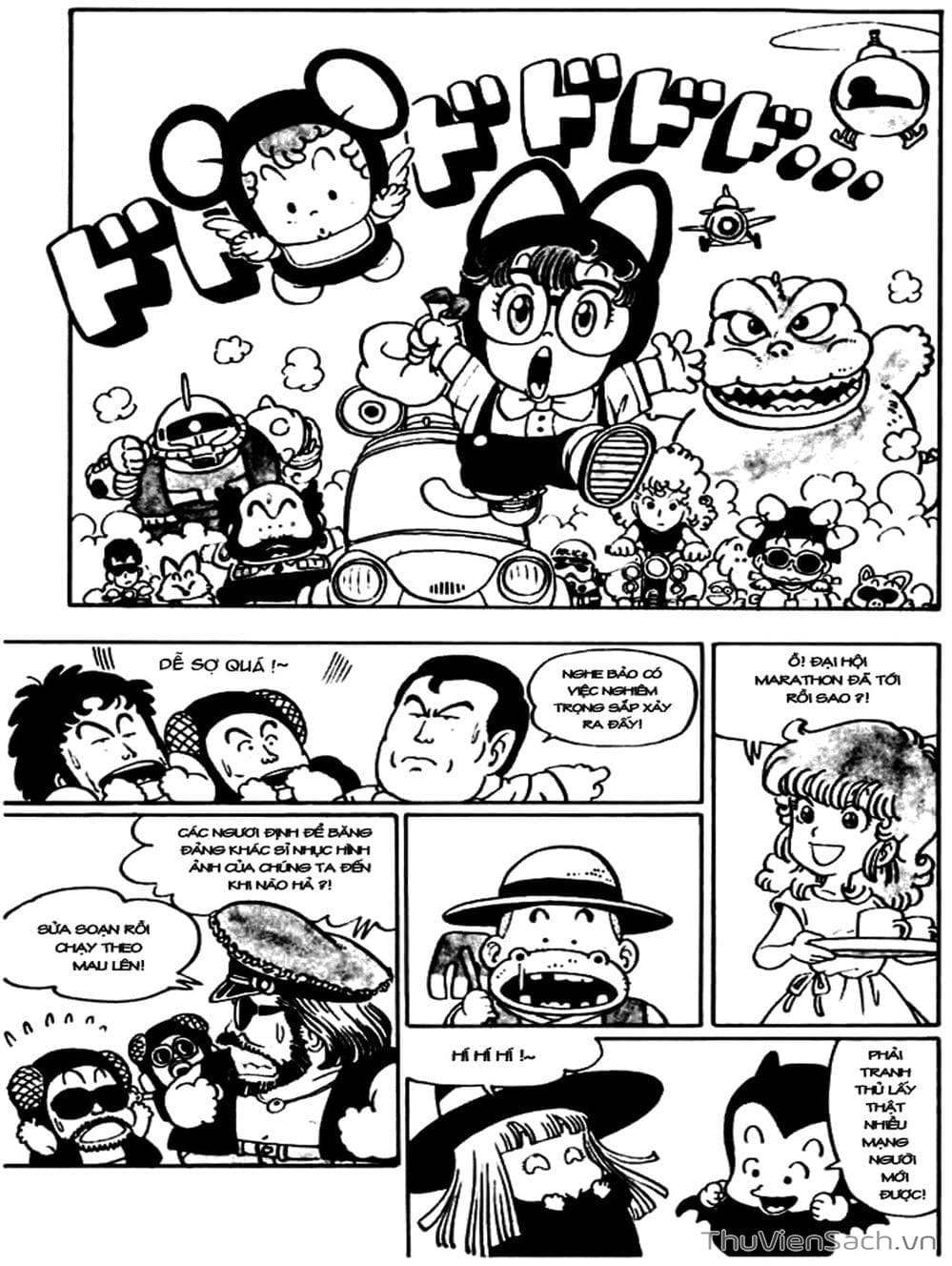 Truyện Tranh Tiến Sĩ Slump - Dr. Slump trang 4