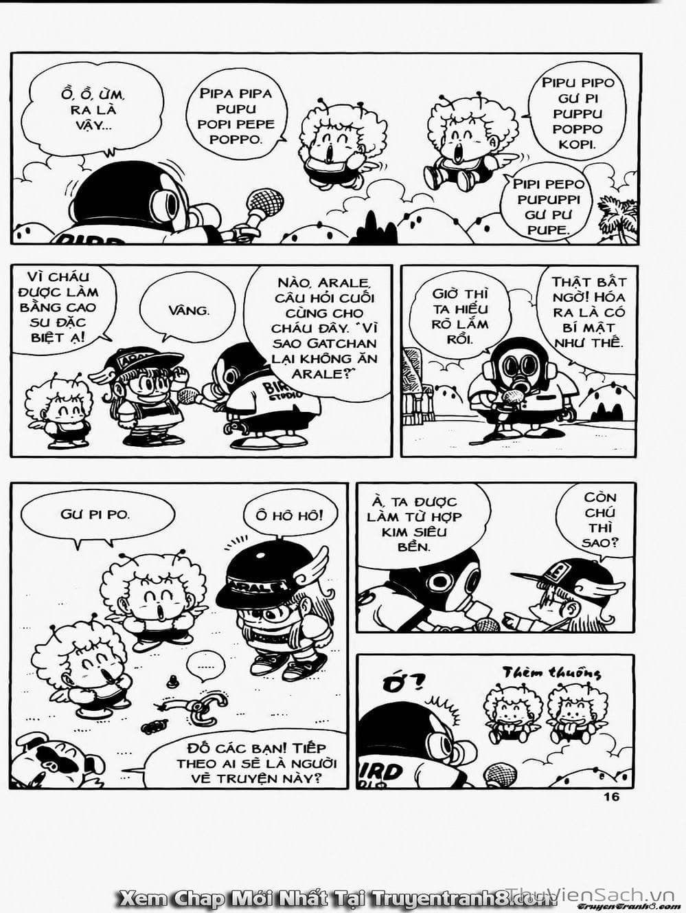 Truyện Tranh Tiến Sĩ Slump - Dr. Slump trang 4