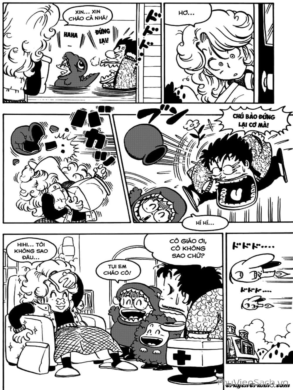 Truyện Tranh Tiến Sĩ Slump - Dr. Slump trang 4