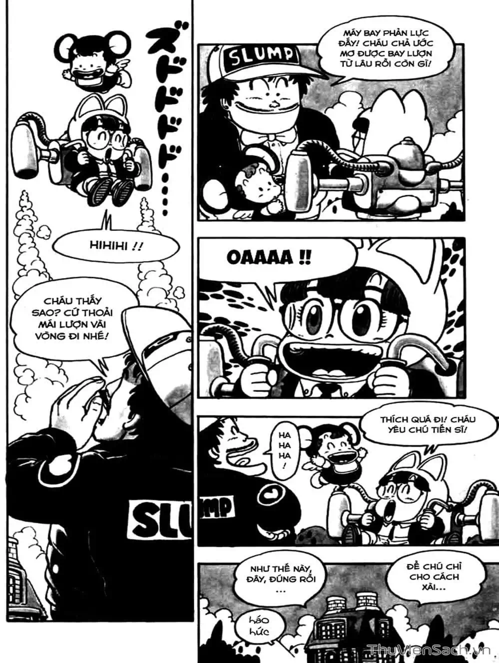 Truyện Tranh Tiến Sĩ Slump - Dr. Slump trang 4