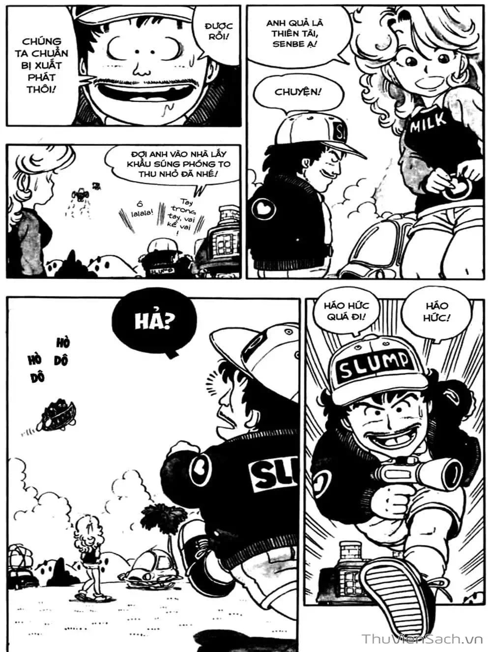 Truyện Tranh Tiến Sĩ Slump - Dr. Slump trang 4