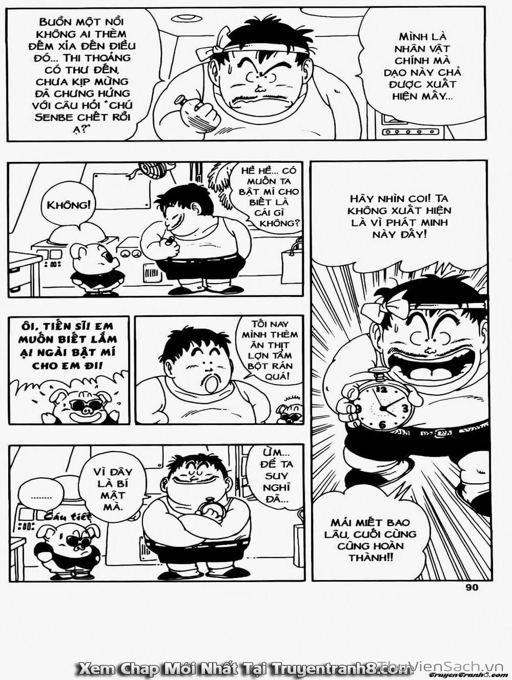 Truyện Tranh Tiến Sĩ Slump - Dr. Slump trang 4