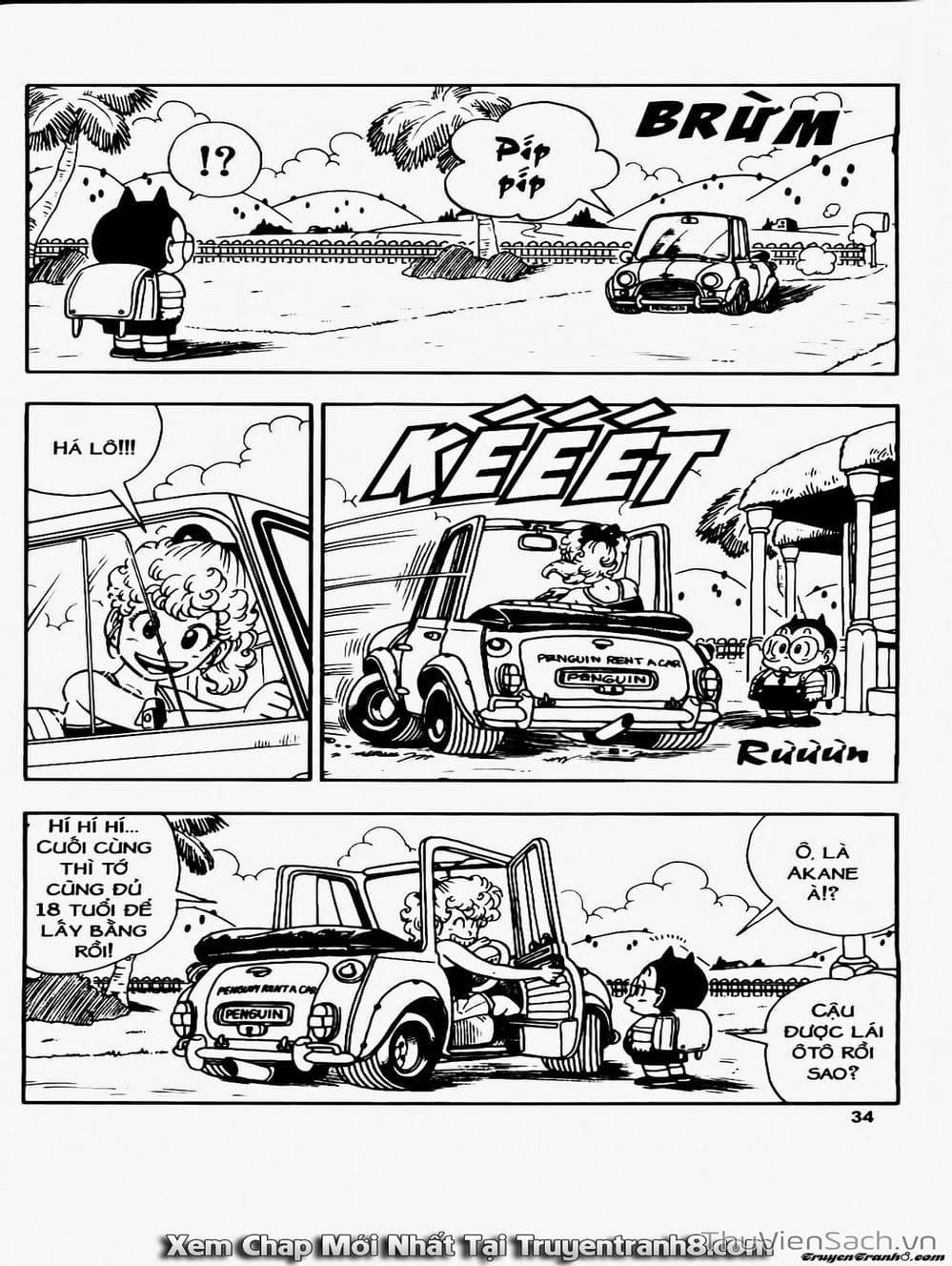 Truyện Tranh Tiến Sĩ Slump - Dr. Slump trang 4