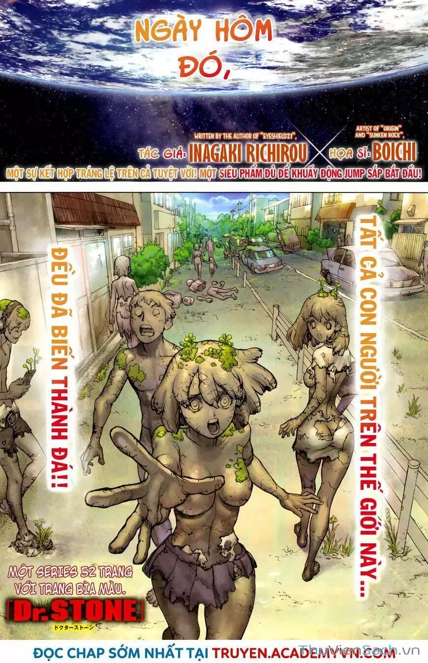 Truyện Tranh Dr. Stone - Hồi Sinh Thế Giới trang 3
