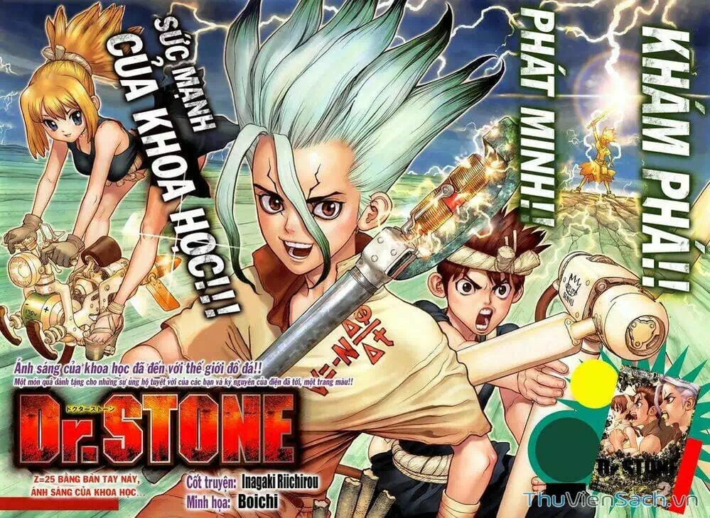 Truyện Tranh Dr. Stone - Hồi Sinh Thế Giới trang 3