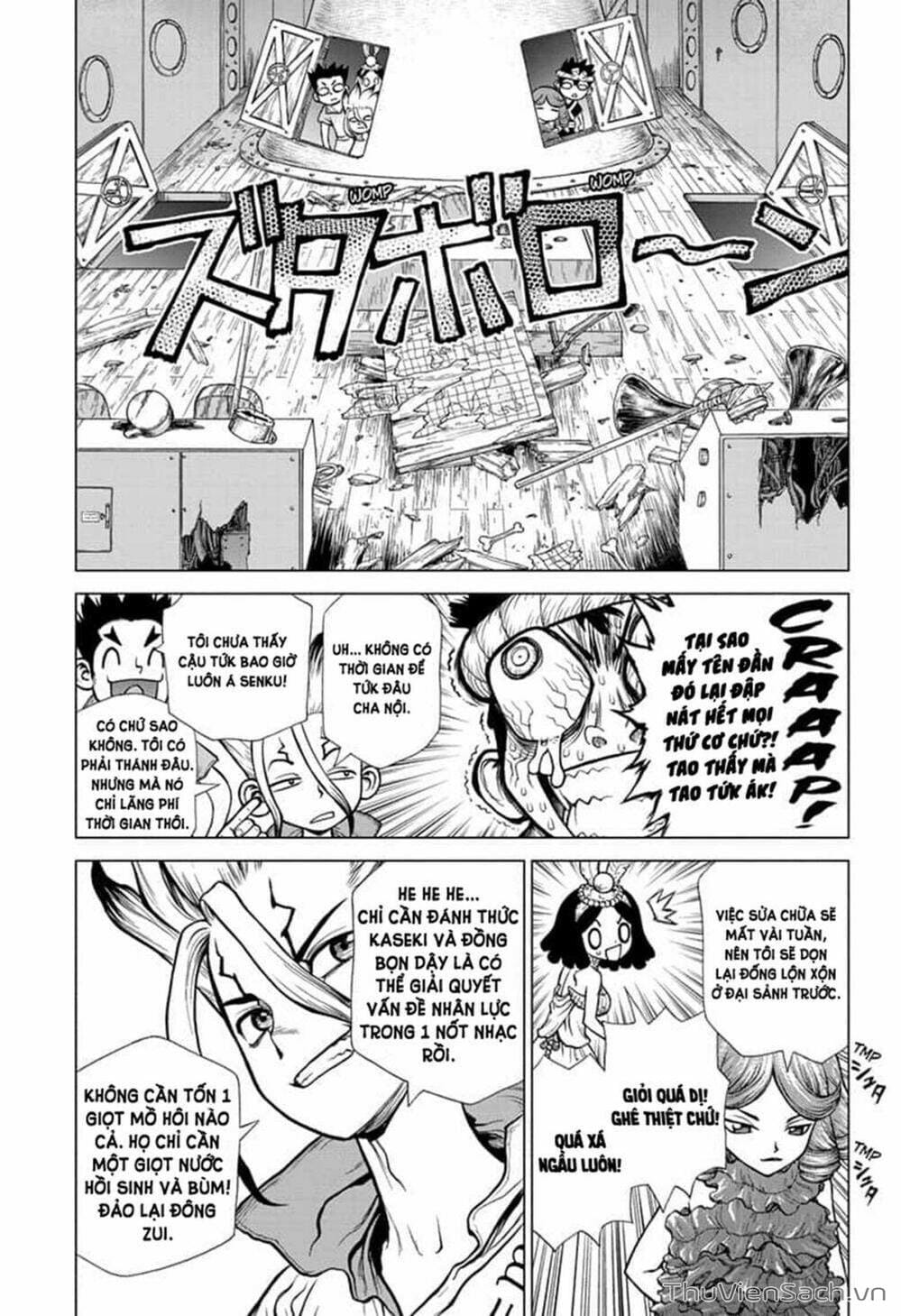 Truyện Tranh Dr. Stone - Hồi Sinh Thế Giới trang 3