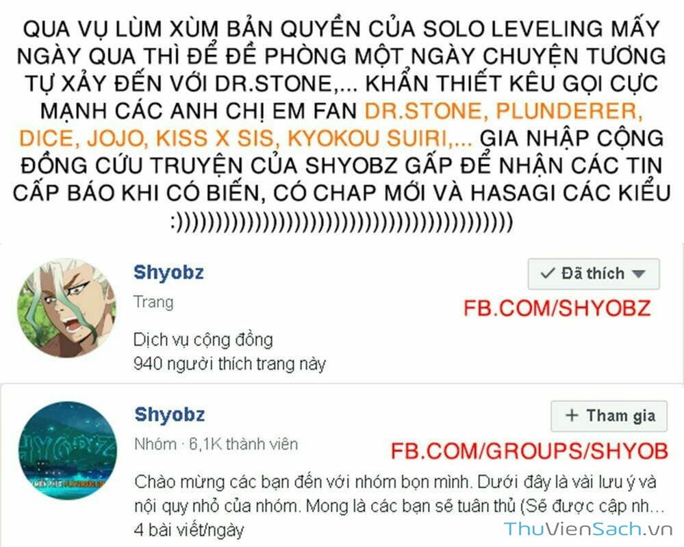 Truyện Tranh Dr. Stone - Hồi Sinh Thế Giới trang 3