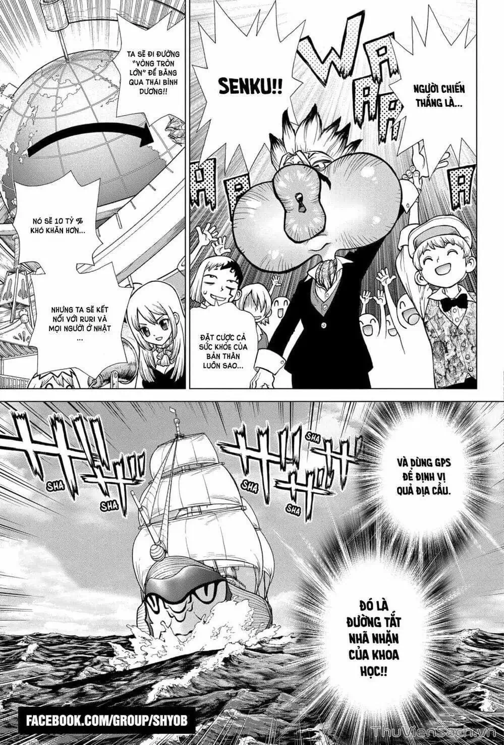 Truyện Tranh Dr. Stone - Hồi Sinh Thế Giới trang 3