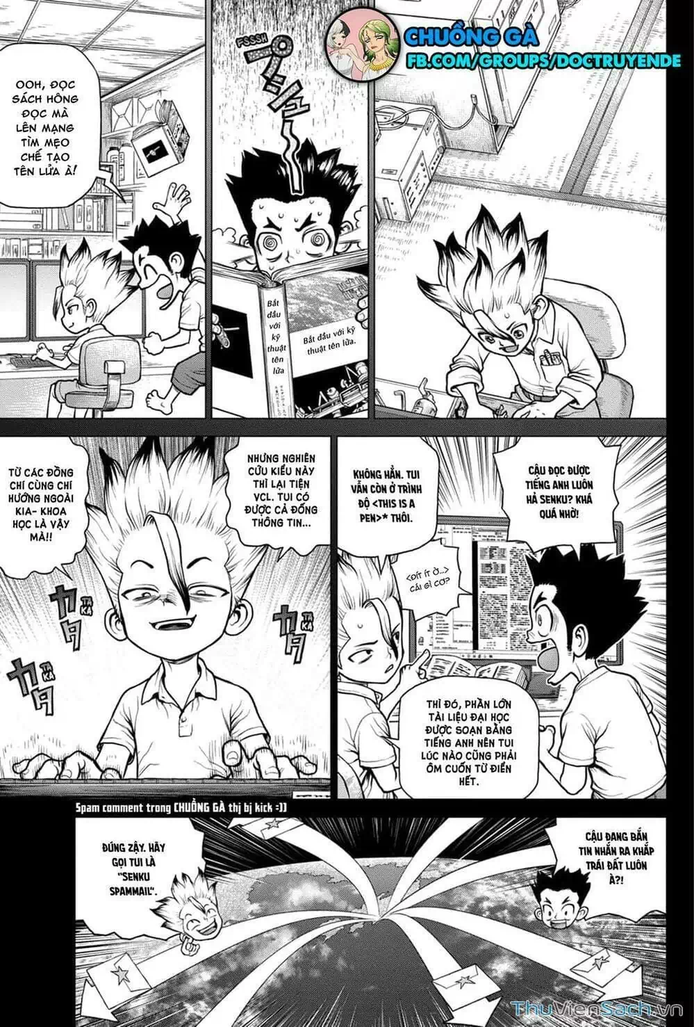 Truyện Tranh Dr. Stone - Hồi Sinh Thế Giới trang 3