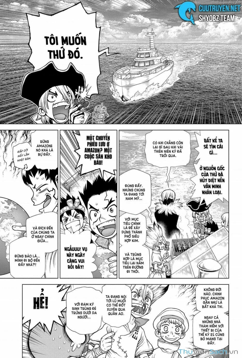 Truyện Tranh Dr. Stone - Hồi Sinh Thế Giới trang 3