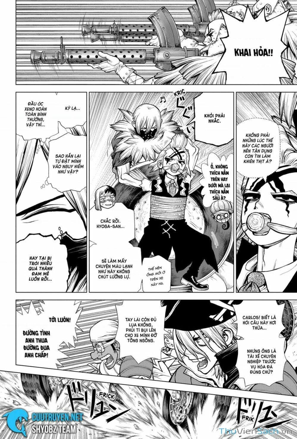 Truyện Tranh Dr. Stone - Hồi Sinh Thế Giới trang 3