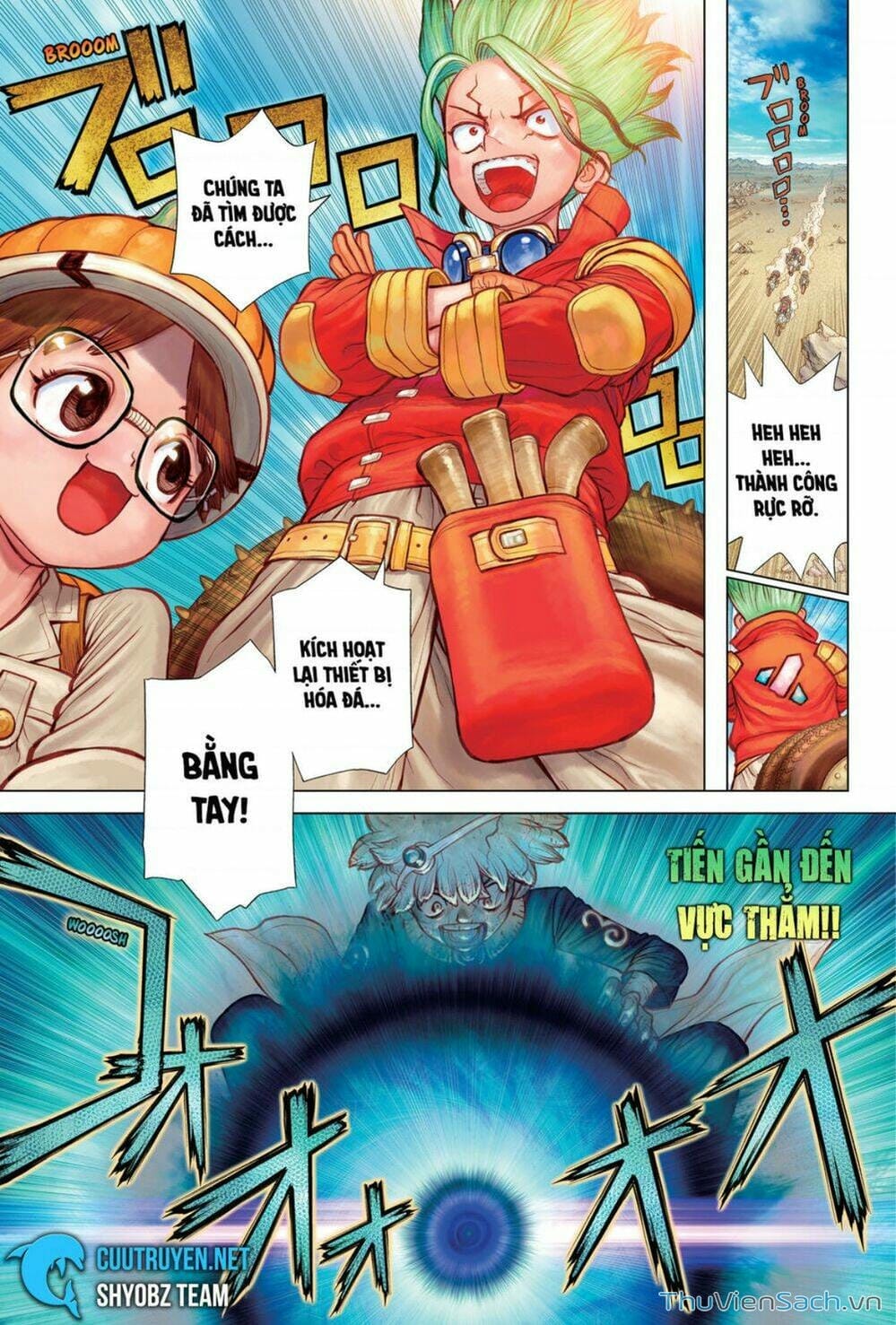 Truyện Tranh Dr. Stone - Hồi Sinh Thế Giới trang 3