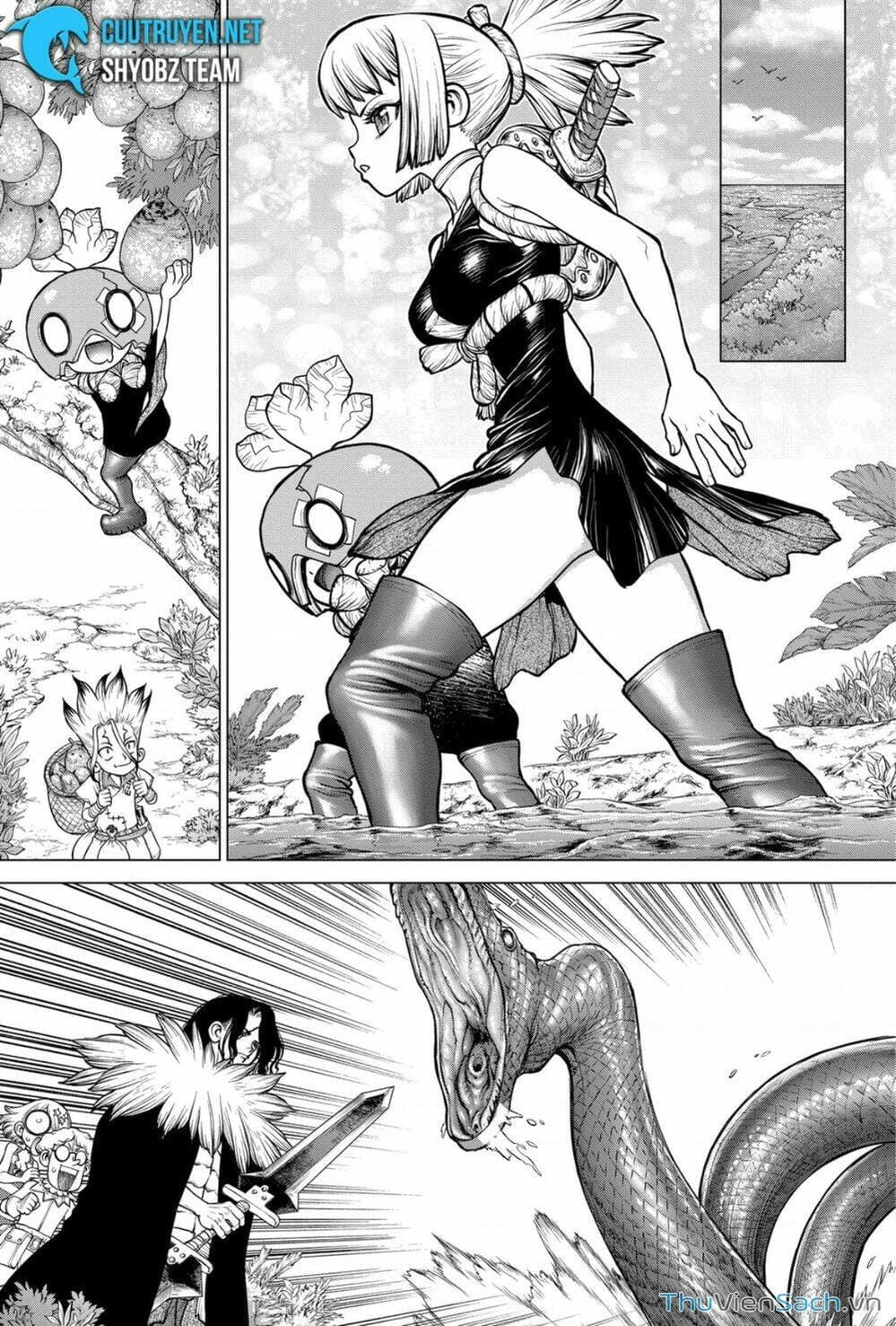 Truyện Tranh Dr. Stone - Hồi Sinh Thế Giới trang 3