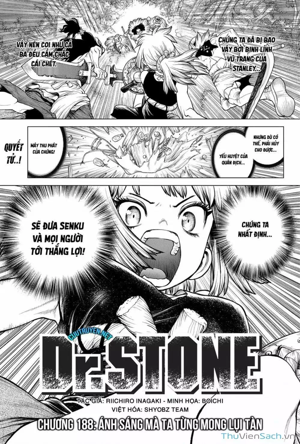 Truyện Tranh Dr. Stone - Hồi Sinh Thế Giới trang 3