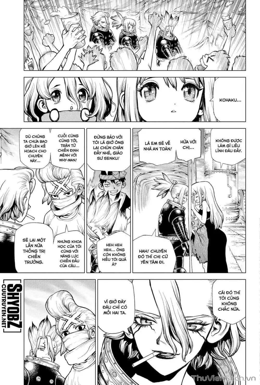 Truyện Tranh Dr. Stone - Hồi Sinh Thế Giới trang 3