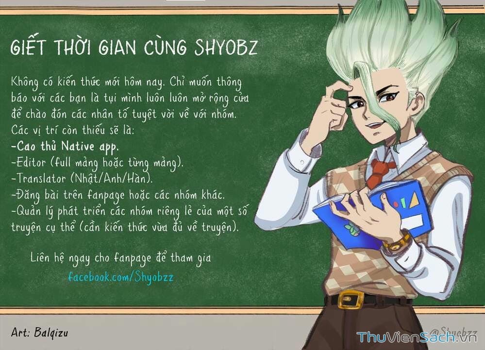 Truyện Tranh Dr. Stone - Hồi Sinh Thế Giới trang 3