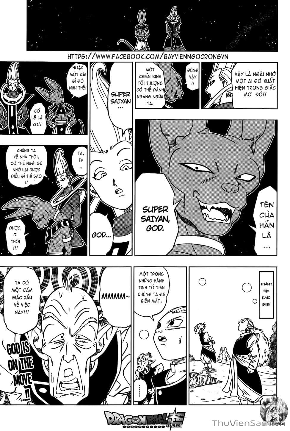 Truyện Tranh Truy Tìm Ngọc Rồng Siêu Cấp - Dragon Ball Super trang 3