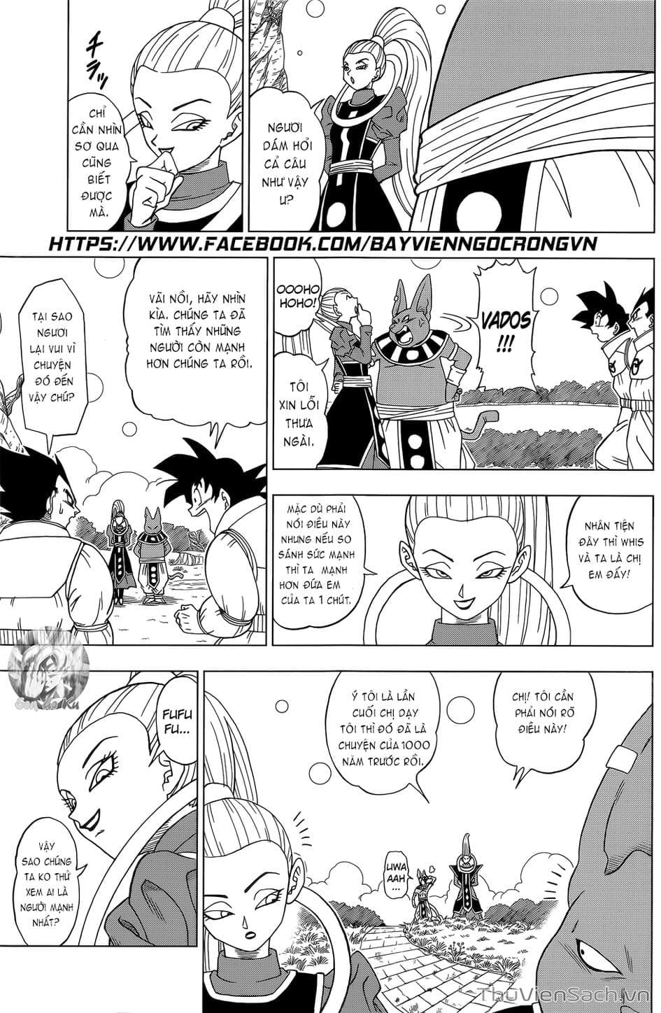 Truyện Tranh Truy Tìm Ngọc Rồng Siêu Cấp - Dragon Ball Super trang 3