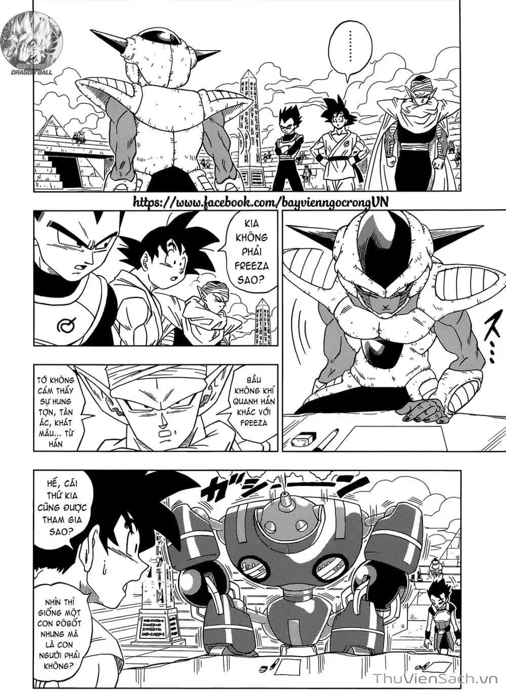 Truyện Tranh Truy Tìm Ngọc Rồng Siêu Cấp - Dragon Ball Super trang 3