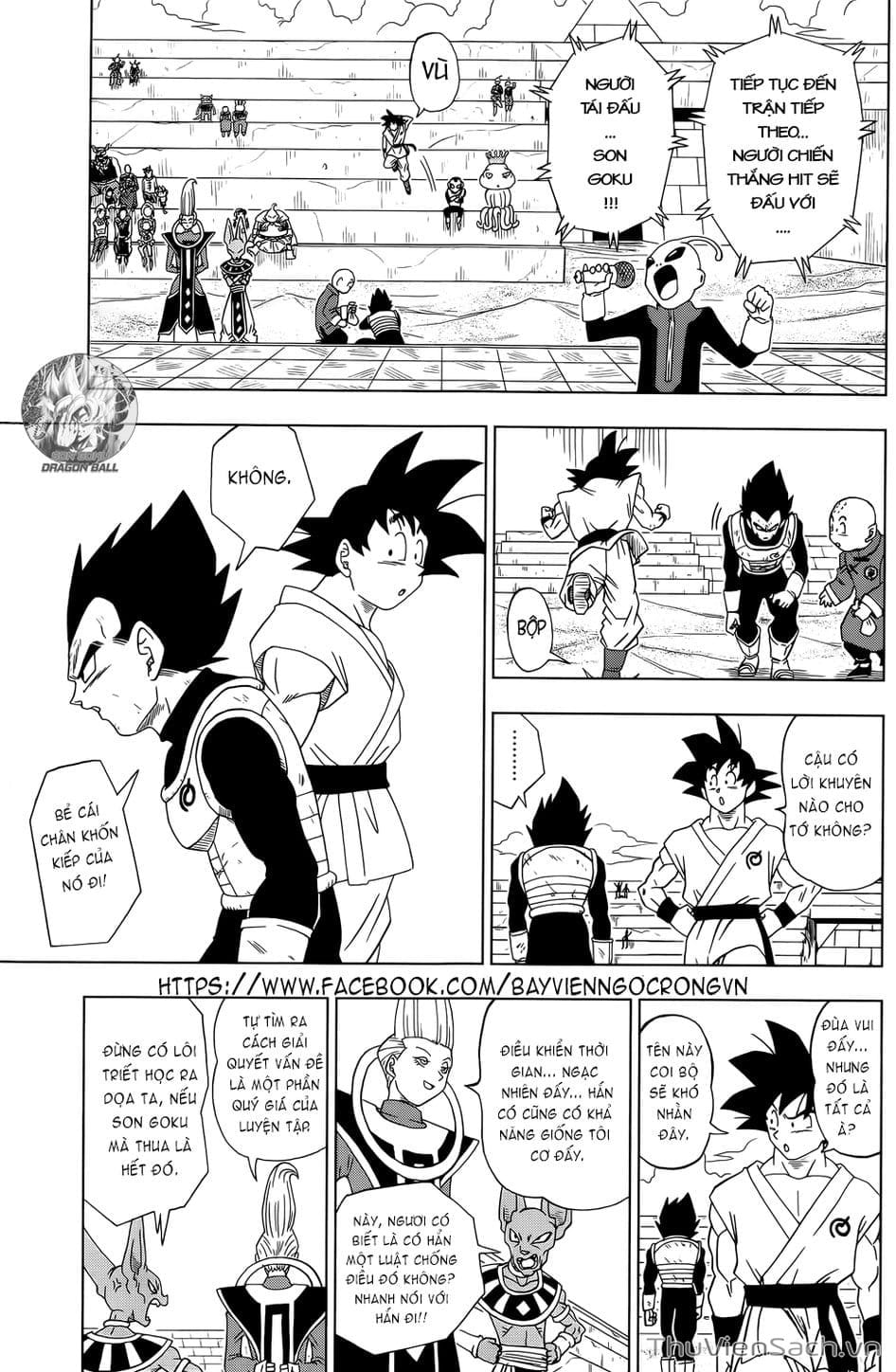 Truyện Tranh Truy Tìm Ngọc Rồng Siêu Cấp - Dragon Ball Super trang 3