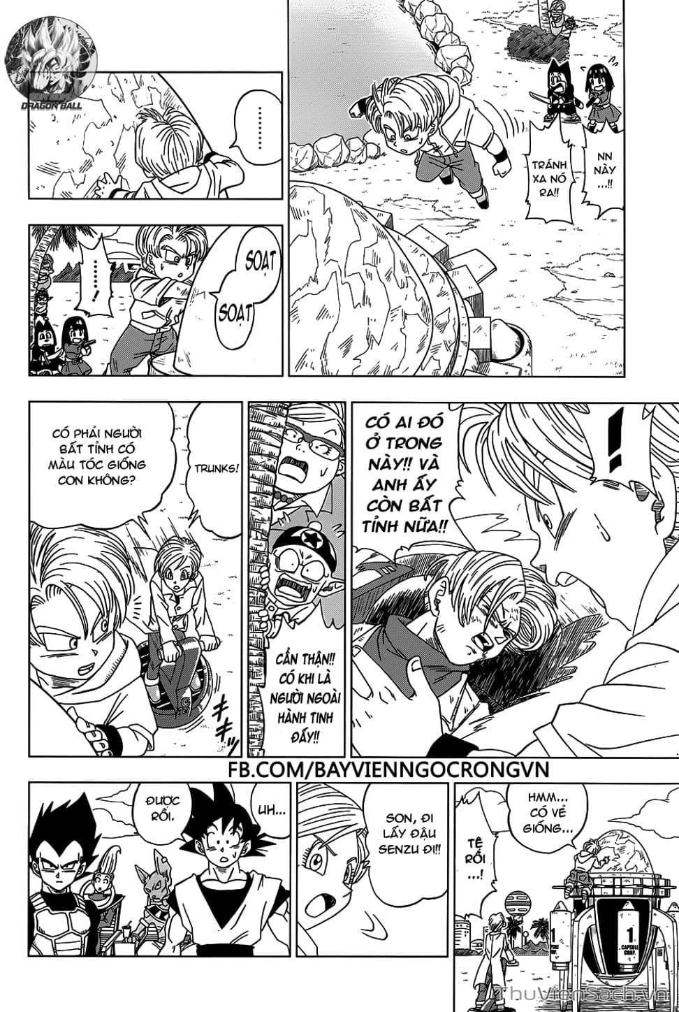 Truyện Tranh Truy Tìm Ngọc Rồng Siêu Cấp - Dragon Ball Super trang 3