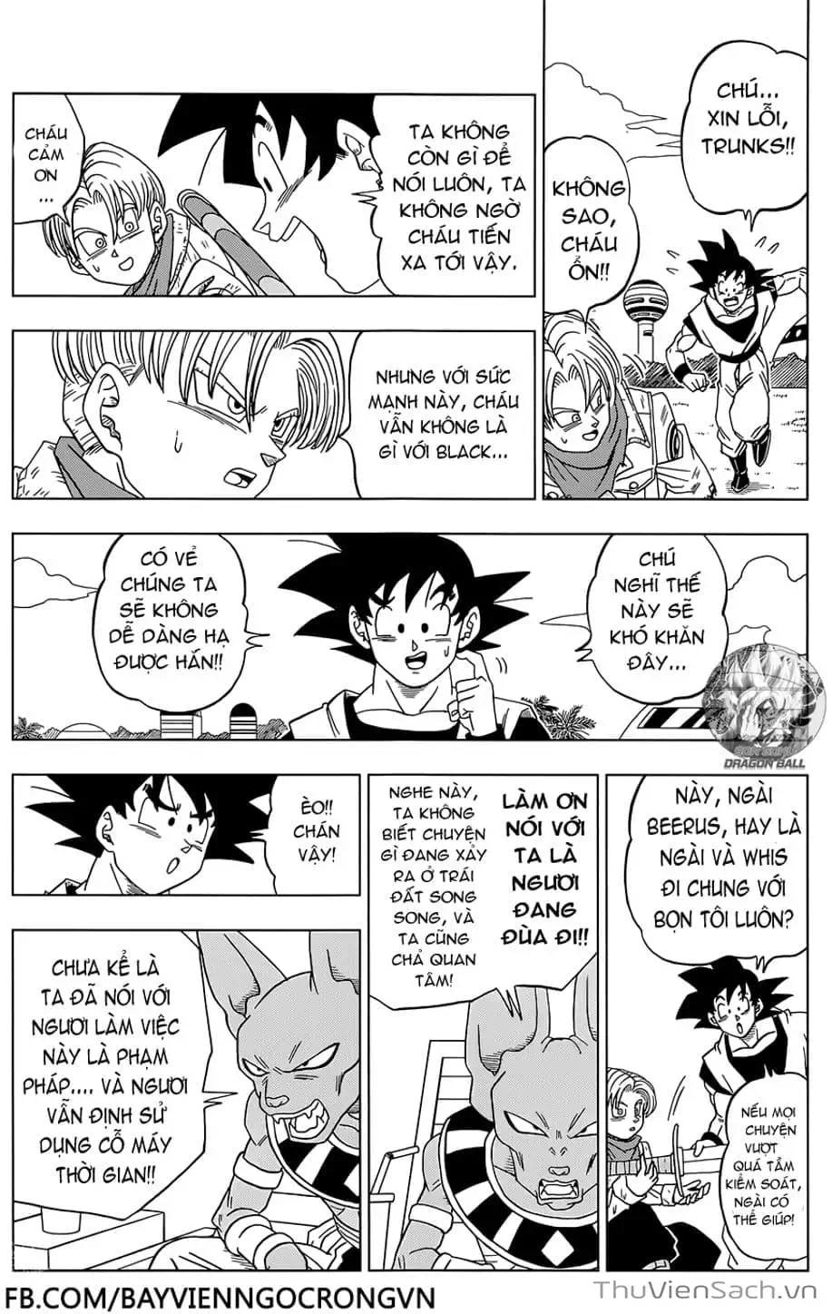 Truyện Tranh Truy Tìm Ngọc Rồng Siêu Cấp - Dragon Ball Super trang 3