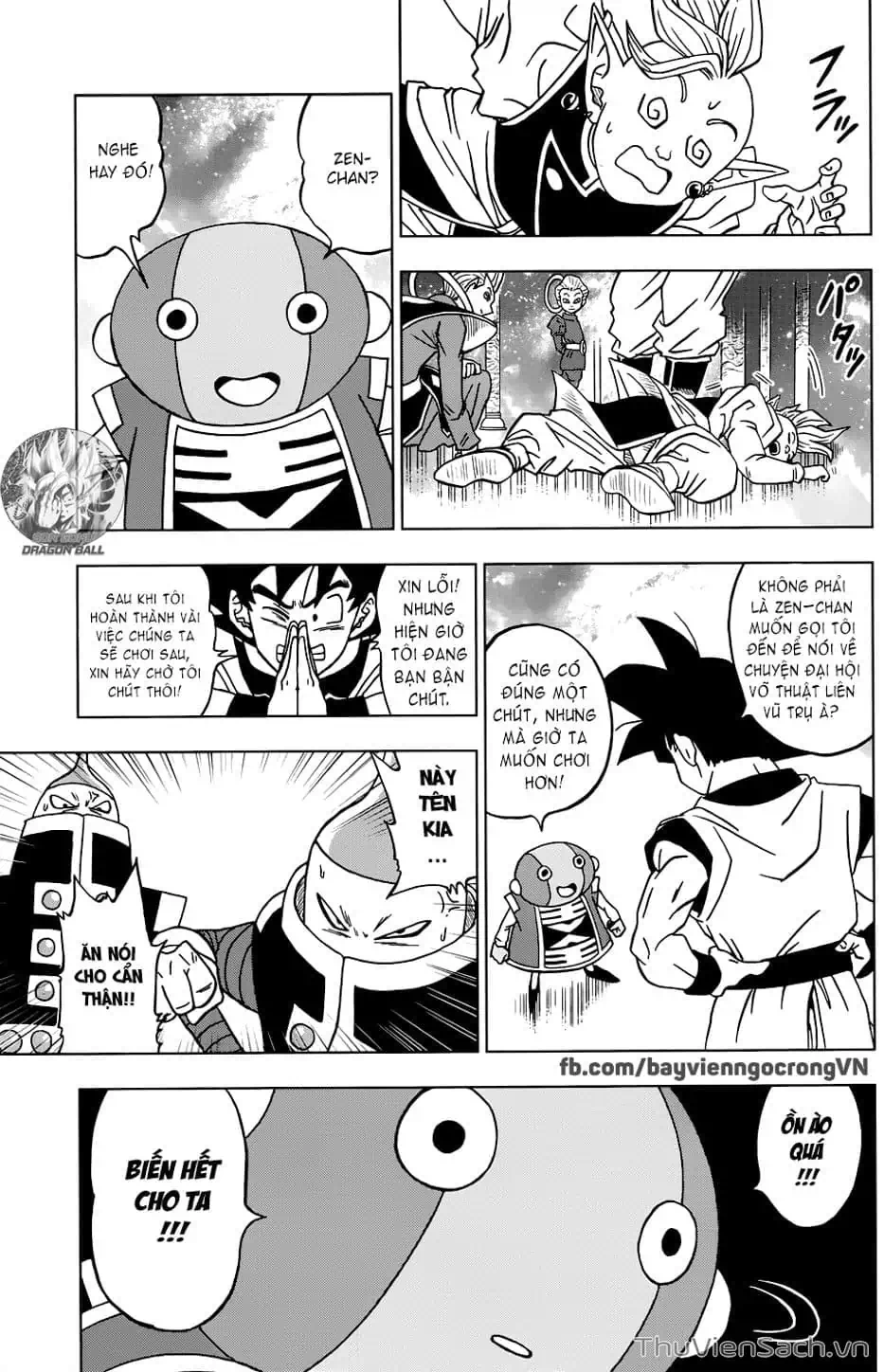 Truyện Tranh Truy Tìm Ngọc Rồng Siêu Cấp - Dragon Ball Super trang 3