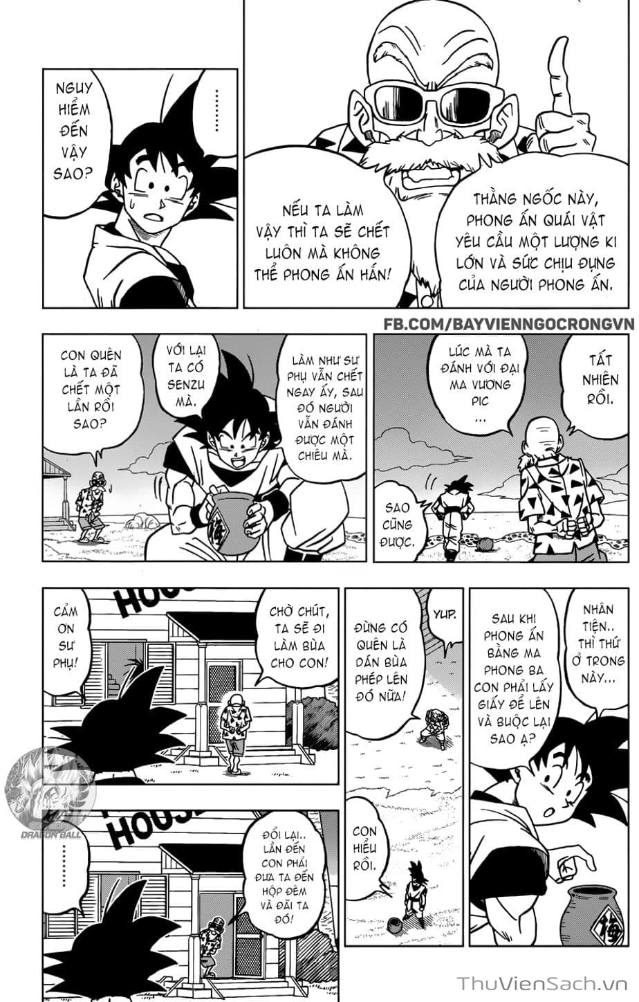 Truyện Tranh Truy Tìm Ngọc Rồng Siêu Cấp - Dragon Ball Super trang 3