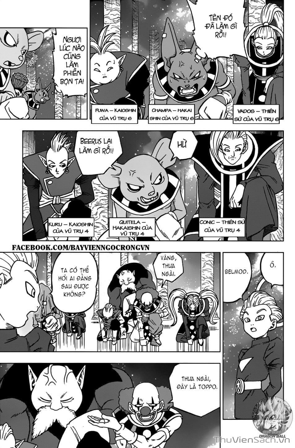 Truyện Tranh Truy Tìm Ngọc Rồng Siêu Cấp - Dragon Ball Super trang 3