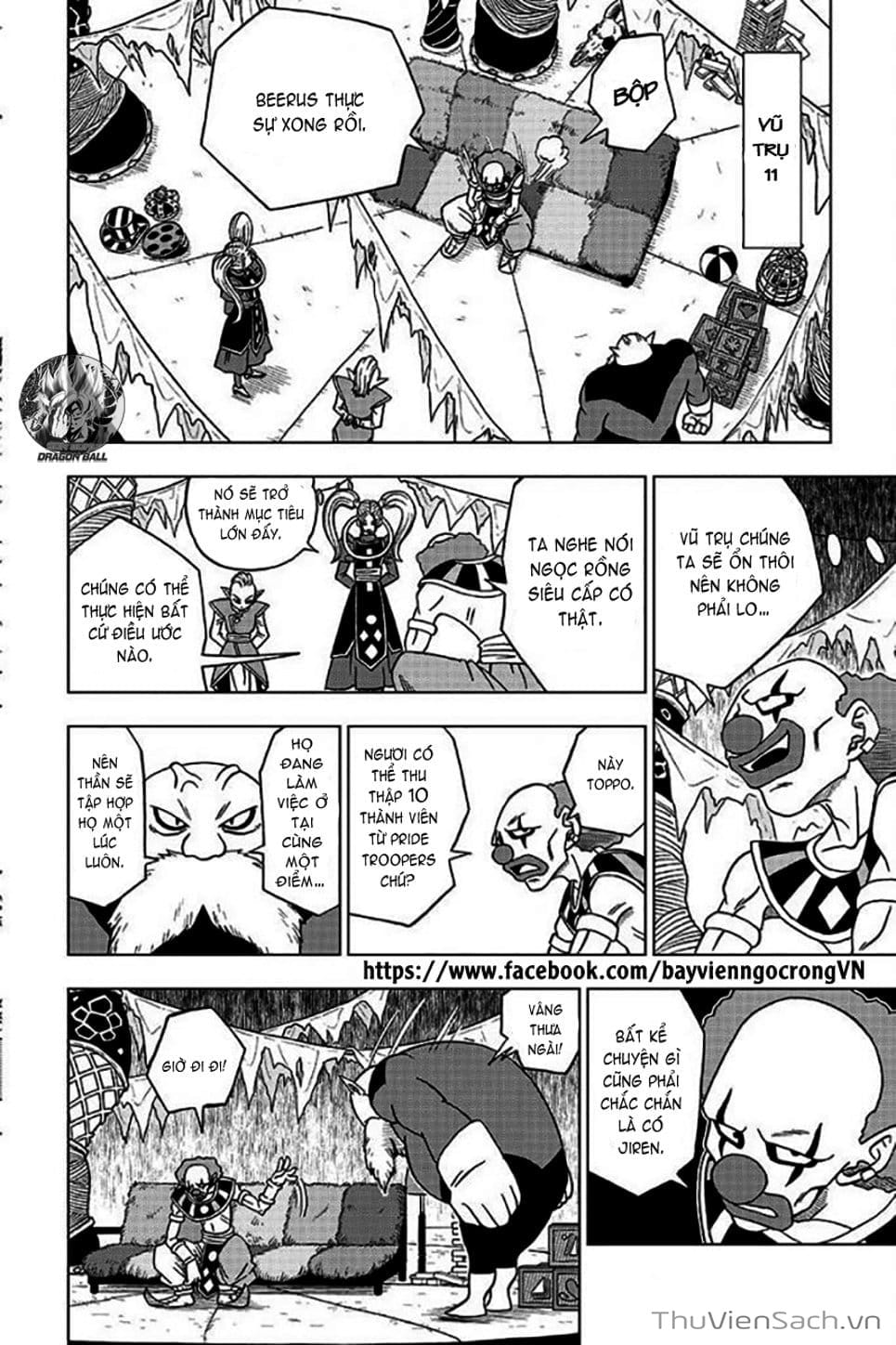 Truyện Tranh Truy Tìm Ngọc Rồng Siêu Cấp - Dragon Ball Super trang 3