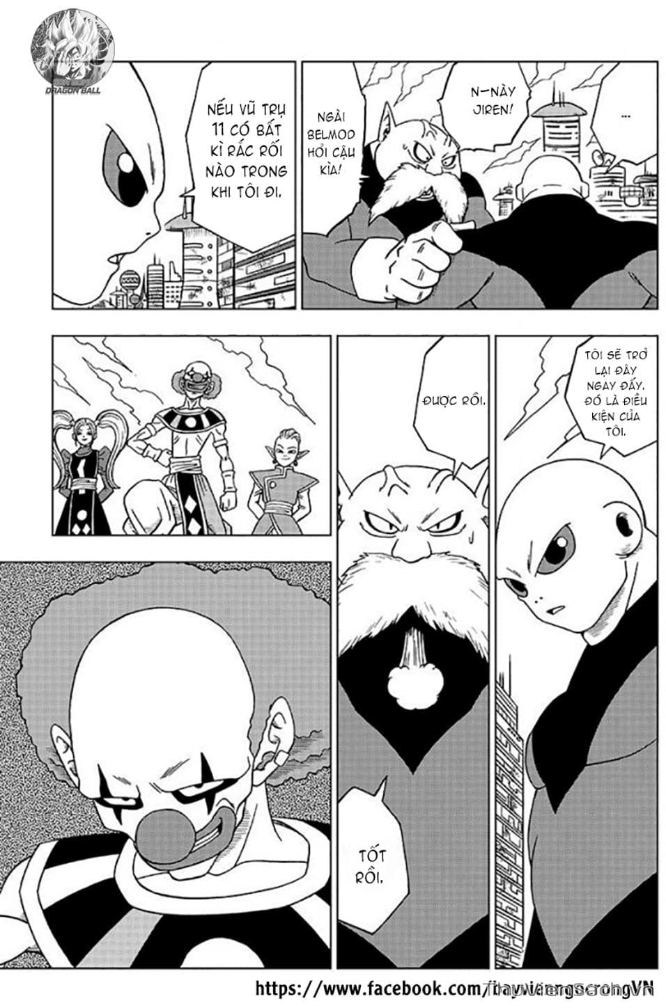 Truyện Tranh Truy Tìm Ngọc Rồng Siêu Cấp - Dragon Ball Super trang 3