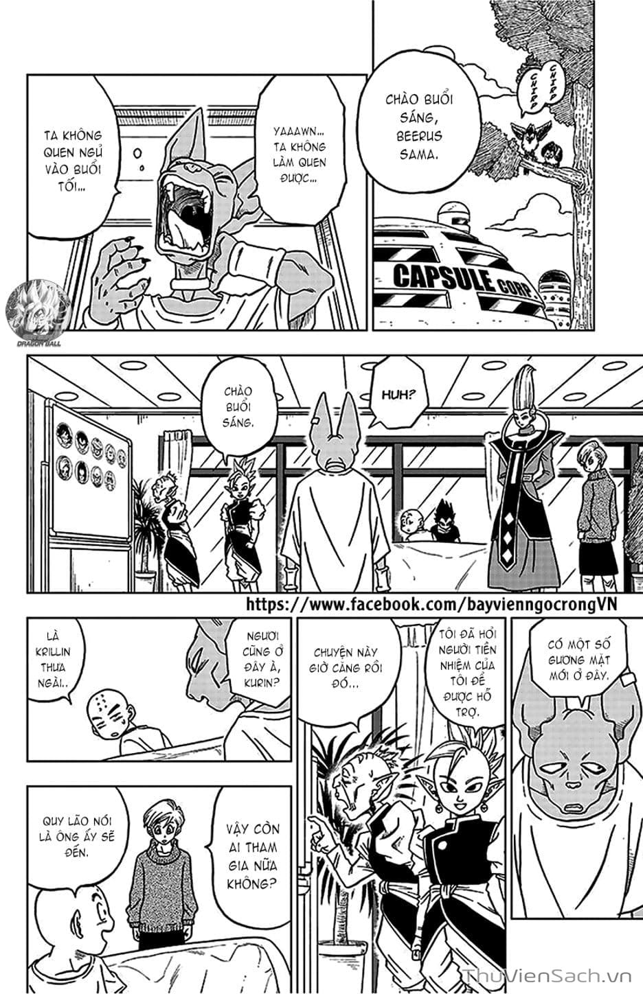 Truyện Tranh Truy Tìm Ngọc Rồng Siêu Cấp - Dragon Ball Super trang 3