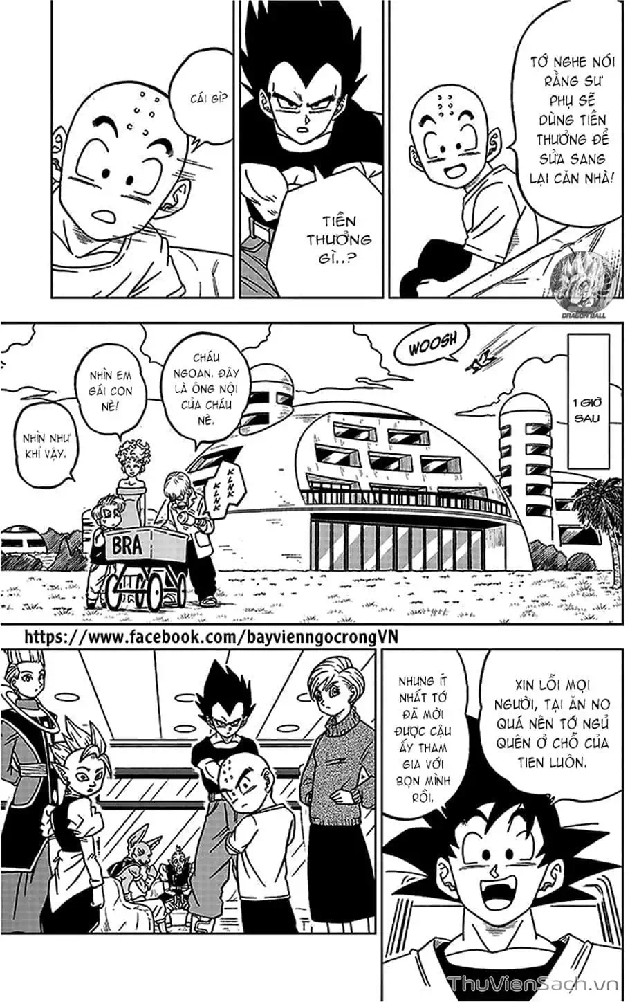 Truyện Tranh Truy Tìm Ngọc Rồng Siêu Cấp - Dragon Ball Super trang 3