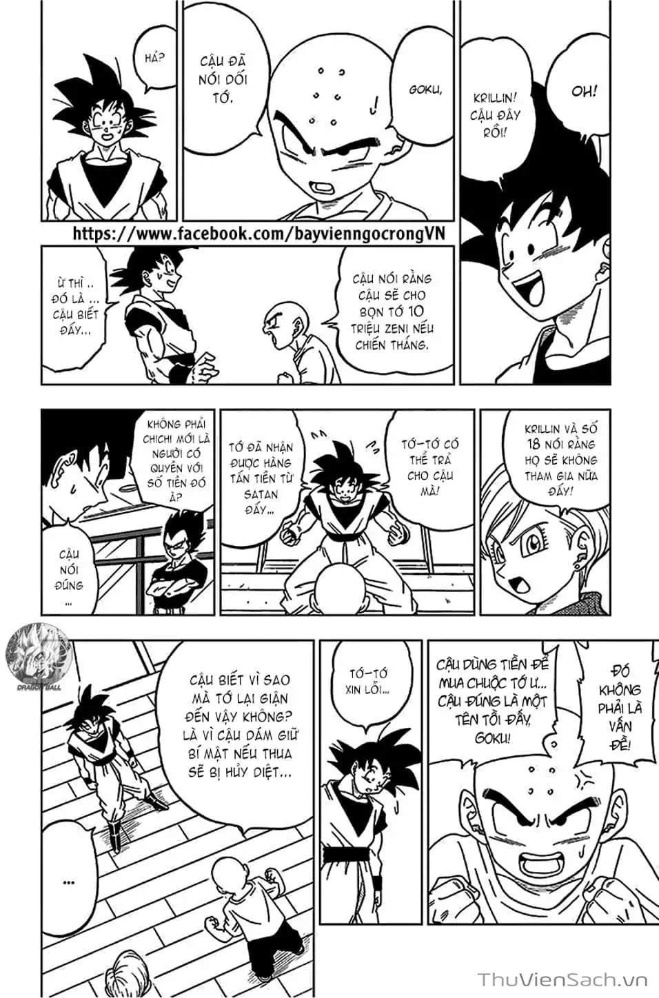 Truyện Tranh Truy Tìm Ngọc Rồng Siêu Cấp - Dragon Ball Super trang 3