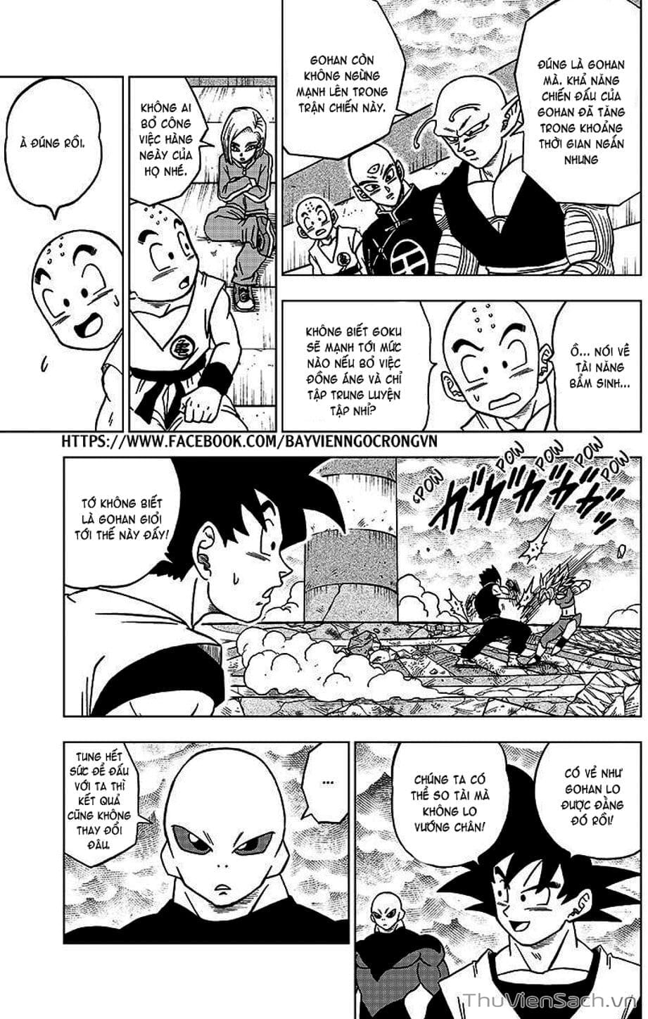 Truyện Tranh Truy Tìm Ngọc Rồng Siêu Cấp - Dragon Ball Super trang 3