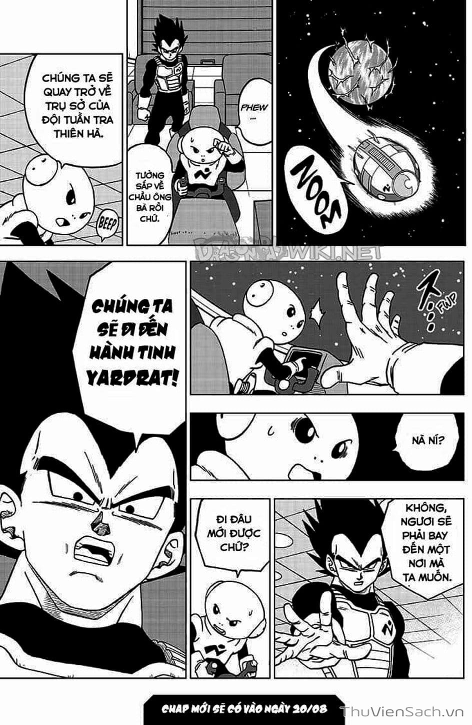 Truyện Tranh Truy Tìm Ngọc Rồng Siêu Cấp - Dragon Ball Super trang 3